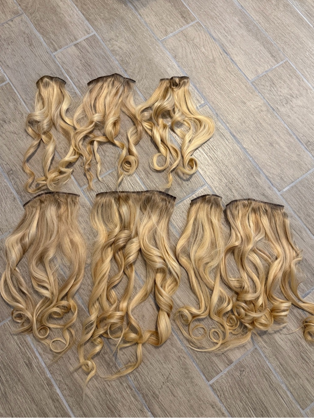 Bellami SILK SEAM CLIP-IN, PEARL BLONDE #8C/88 ROOTED HIGHLIGHT 26 in